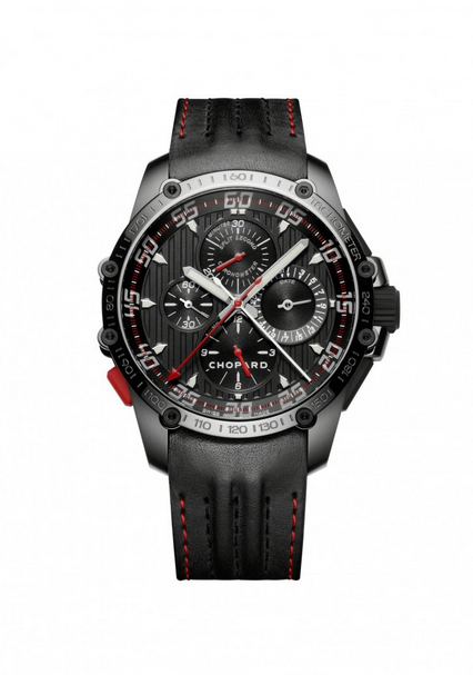 Replica Chopard Superfast Split-Seconds Chronograph Black DLC Steel 168542-3001 replica Watch